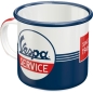 Preview: Emaille-Tasse - NOSTALGIC ART - Vespa Service