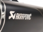 Mobile Preview: Auspuff - AKRAPOVIC Black Edition - Vespa GTS/GTV/HPE 300 ccm (ab Bj. 2008) - mit Krümmer, Katalysator und ABE (EURO4)