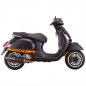 Preview: 20-Speichen-Felge vorne/hinten - SIP - für Vespa GTS/GTS Super/GTV/GT 60 /GT/GT L 125-300ccm, 3.00-12" - Aluminium - schwarz mit poliertem Rand