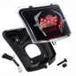 Preview: LED-Rücklicht - MK II - Vespa GTS/GTV/HPE 125-300 ccm (Bj. 2019-2022) - schwarz-glänzend mit transparentem Glas