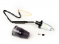Preview: LED-Blinker-Set - MOTO NOSTRA - Lenkerblinker 12 Volt - Vespa V50, 50SS, 50SR, 50 Sprinter, 90SS, 90 Racer, PV125, ET3, Sprint150, Rally180/200 - schwarz