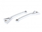 Preview: Sport-Bremshebel-Set lang (165 mm) - BGM PRO - Vespa GT/GTL/GTS/HPE 125-300 ccm (ab Bj. 2003) - chrom