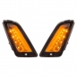 Preview: LED-Blinker-Set vorne - SIP - Vespa GTS/GTV/HPE 125-300 ccm (Bj. 2014-2022) - getönt