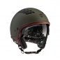 Preview: Demi-Jet-Helm - HELMO MILANO ViaColVento - grün-matt (army green)