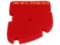 Preview: Luftfiltereinsatz Red Sponge - MALOSSI - Vespa GT/GTL/GTS/GTV/HPE 125-310 ccm (ab Bj. 2003), PIAGGIO MP3/X8/X9