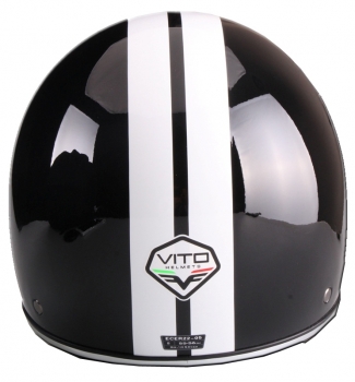 Helm VITO JET SPEZIAL schwarz-glänzend