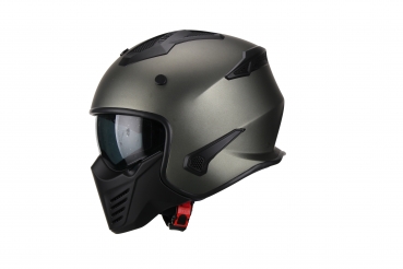 Helm - VITO JET BRUZANO - titanium