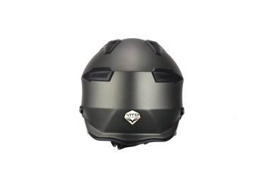 Helm - VITO JET BRUZANO - titanium