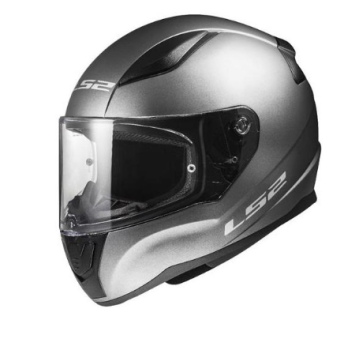Integralhelm - LS2 - FF353 "Rapid II Solid" - titanium-matt