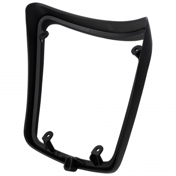 Preview: Rücklichtrahmen - SIP - Vespa GTS/GTV/HPE 125-300 cm (Bj. 2019-2022) - schwarz-matt für Original-Rücklicht