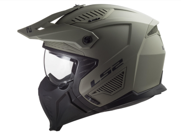 Modularhelm - LS2 - OF606 "Drifter Solid" - sand-matt