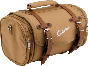 Tasche/Koffer für Gepäckträger - "Classic" - 10 Liter - braun