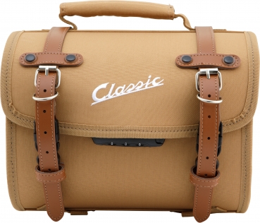 Tasche/Koffer für Gepäckträger - "Classic" - 10 Liter - braun