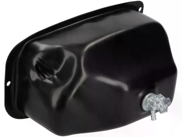 Preview: Tank-Set komplett montiert mit Benzinhahn und Schlauch - PIAGGIO - Vespa V50/V90/SS90/PV125/ET3