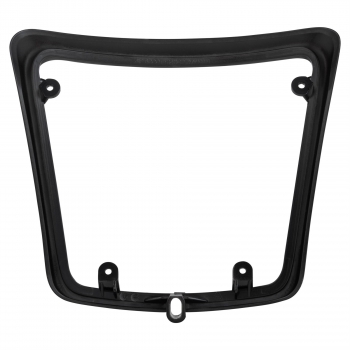Preview: Rücklichtrahmen - SIP - Vespa GTS/GTV/HPE 125-300 cm (Bj. 2019-2022) - schwarz-glänzend für Original-Rücklicht