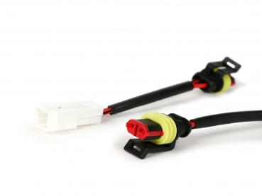 Kabel-Adapter-Kit Blinkerumrüstung hinten - Vespa GTS 125-300ccm - für Blinker ab Bj. 2014 in Fahrzeugen vor Bj. 2014