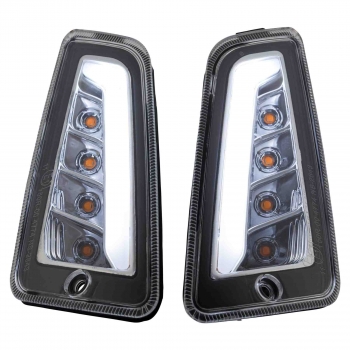 LED-Blinker-Set vorne - SIP - Vespa GTS/GTV/HPE 125-300 ccm (Bj. 2014-2022) - klar