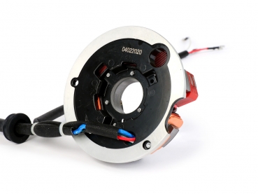 Zündgrundplatte HP V2.5 Silikon - BGM PRO - Vespa ET3/PK N,S,XL,XL2/V50 50-125 ccm - 5-Spulen, 6-Kabel (Rundstecker mit 3-Pins) - für Fahrzeuge ohne Batterie