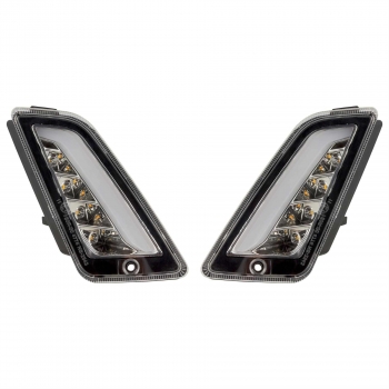 LED-Blinker-Set SIP vorne+hinten - Vespa GTS/GTV/HPE 125-300 ccm (Bj. 2014-2022) - klar