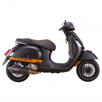 20-Speichen-Felge vorne/hinten - SIP - für Vespa GTS/GTS Super/GTV/GT 60 /GT/GT L 125-300ccm, 3.00-12" - Aluminium - schwarz-matt