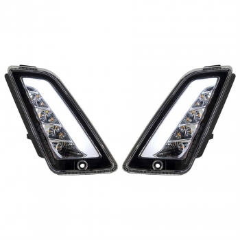 LED-Blinker-Set SIP vorne+hinten - Vespa GTS/GTV/HPE 125-300 ccm (Bj. 2014-2022) - klar