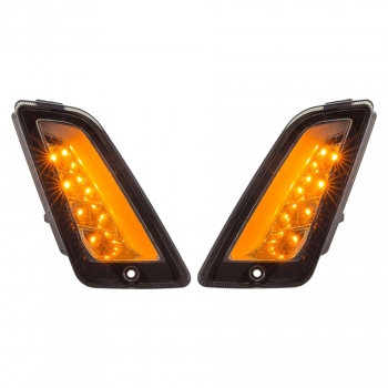 LED-Blinker-Set vorne - SIP - Vespa GTS/GTV/HPE 125-300 ccm (Bj. 2014-2022) - getönt