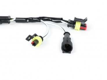 Blinker-Set vorne+hinten - MOTO NOSTRA - dynamisches LED Lauflicht, Tagfahrlicht vorne + Positionslicht hinten - Vespa GTS/HPE 125-300ccm (ab Bj. 2019) - smoked