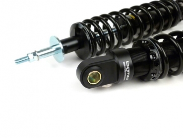 Stoßdämpfer-Set hinten 340 mm - BGM PRO SC/R1 SPORT - Vespa GT/GTL/GTS/GTV/HPE 125-310 ccm - schwarz