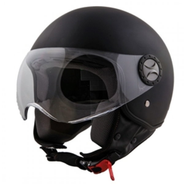 Helm VITO JET LORETO - schwarz-matt