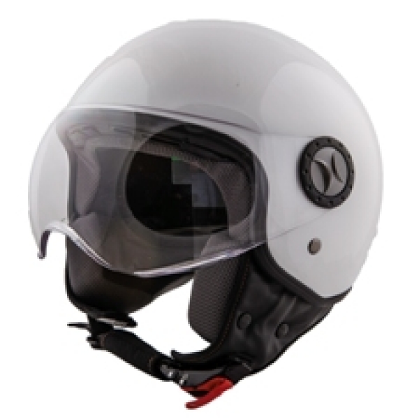 Helm VITO JET LORETO - weiß-glänzend