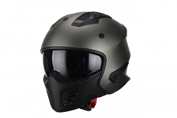 Helm - VITO JET BRUZANO - titanium