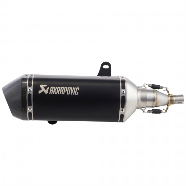 Auspuff - AKRAPOVIC Black Edition - Vespa GTS/GTV/HPE 125-150 ccm (ab Bj. 2017) - mit Katalysator und ABE