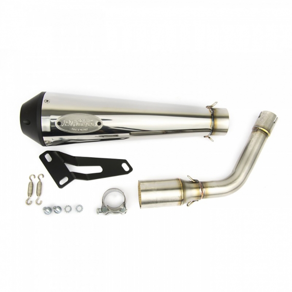 Auspuff - PINASCO EXXY - Euro4 mit Katalysator - Vespa GTS 300 ccm (Bj. 2017-2018)