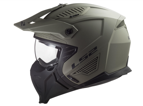 Modularhelm - LS2 - OF606 "Drifter Solid" - sand-matt