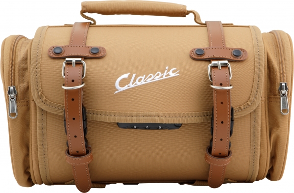 Tasche/Koffer für Gepäckträger - "Classic" - 10 Liter - braun