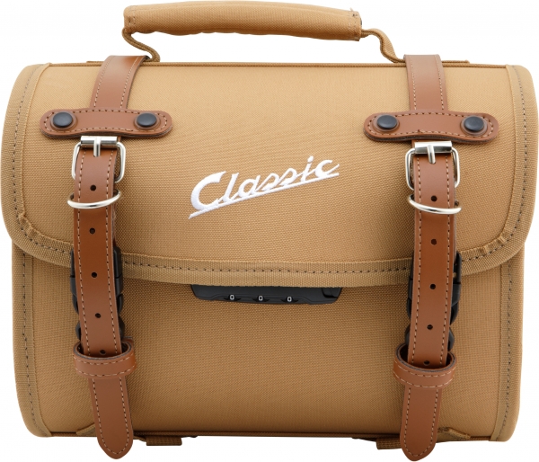 Tasche/Koffer für Gepäckträger - "Classic" - 10 Liter - braun
