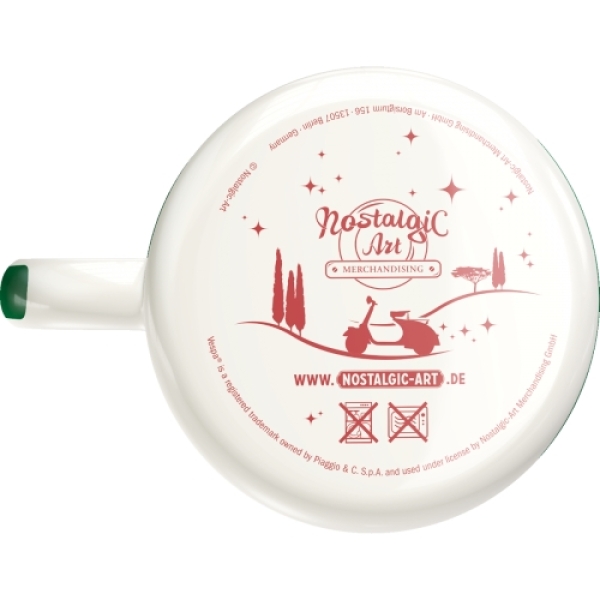 Emaille-Tasse - NOSTALGIC ART - Vespa "The Italian Legend"