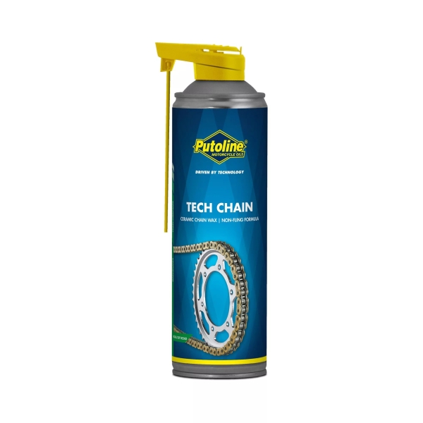 Kettenspray - PUTOLINE - Tech Chain (Ceramic Wax) weiss - 550 ml