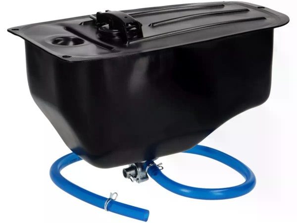 Tank-Set komplett montiert mit Benzinhahn und Schlauch - PIAGGIO - Vespa V50/V90/SS90/PV125/ET3