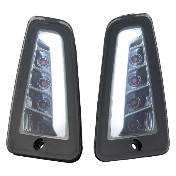 LED-Blinker-Set vorne - SIP - Vespa GTS/GTV/HPE 125-300 ccm (Bj. 2014-2022) - getönt