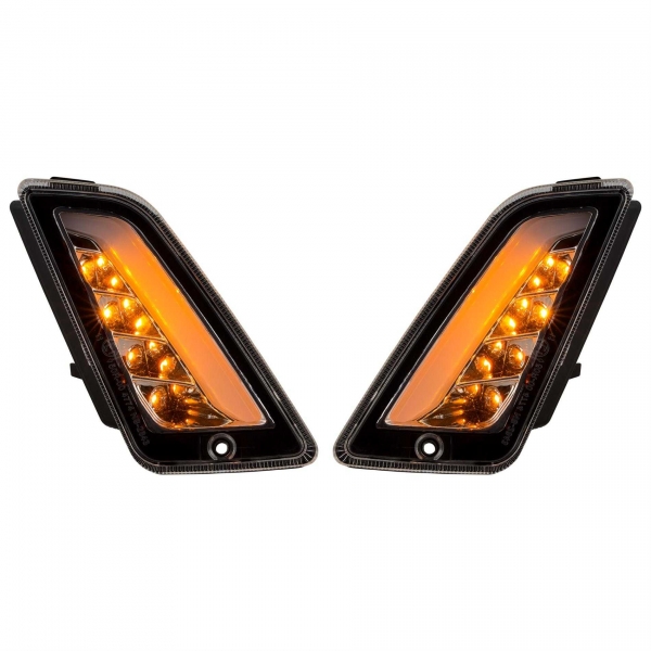 LED-Blinker-Set vorne+hinten - SIP - Vespa GTS/GTV/HPE 125-300 ccm (Bj. 2014-2022) - getönt