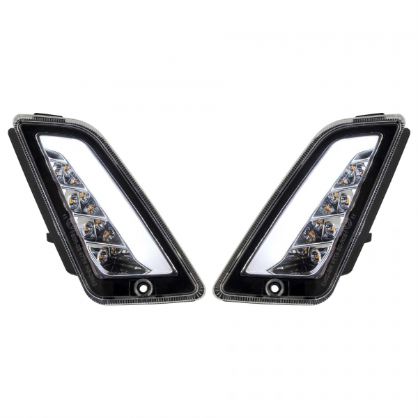 LED-Blinker-Set SIP vorne+hinten - Vespa GTS/GTV/HPE 125-300 ccm (Bj. 2014-2022) - klar