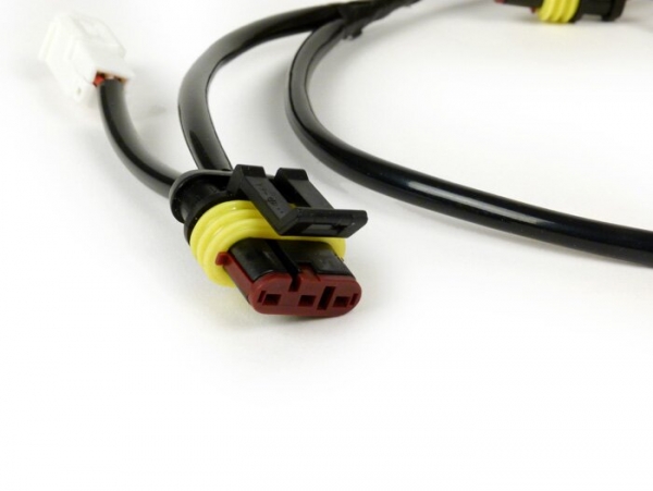 Kabel-Adapter-Kit Blinkerumrüstung für LED-Tagfahrlicht - Vespa GTS 125-300 (2003-2013)