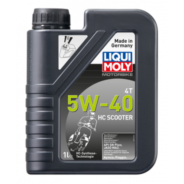 4-Takt Motoröl HC Scooter - LIQUI MOLY - 5W-40 - 1 Liter