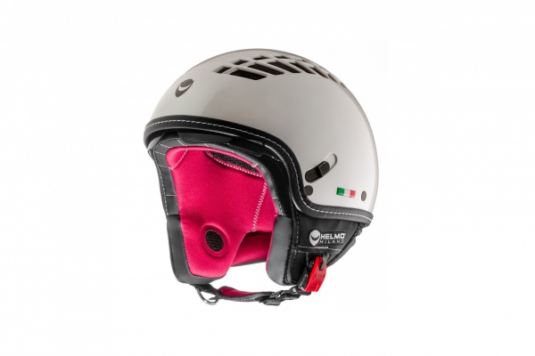 Demi-Jet-Helm - HELMO MILANO ViaColVento - perlweiß