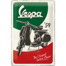Blechschild - NOSTALGIC ART - Vespa The Italian Classic