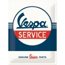 Blechschild - NOSTALGIC ART - Vespa Service