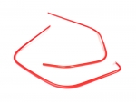 Kantenschutz-Set - MOTO NOSTRA - Vespa GT/GTL/GTS/GTV 125-300 ccm (bis Bj. 2018) - rot