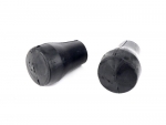 Ständerfüße Ø=22mm Paar - OEM QUALITÄT - Vespa Cosa/PK/PX - schwarz