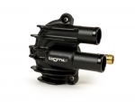 Wasserpumpendeckel - BGM PRO Faster Flow - Vespa GT/GTS/GTL/GTV/HPE 125-310 ccm  (ab Bj. 2005) - schwarz-eloxiert